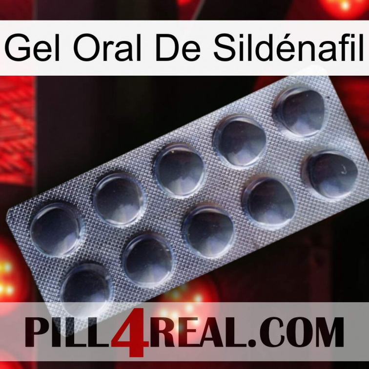 Gel Oral De Sildénafil 30